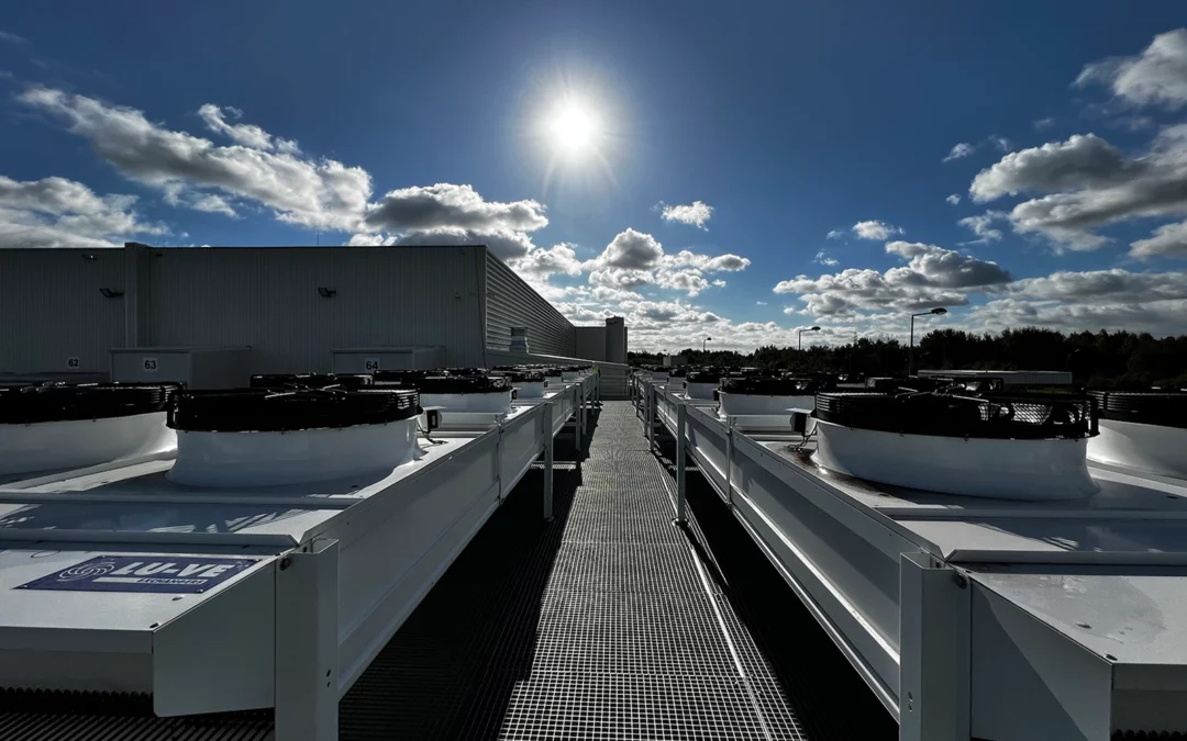 LUVE cooling the newest CO2 logistic center in Poland