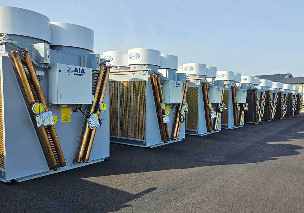 Wetwall units for French data Centre