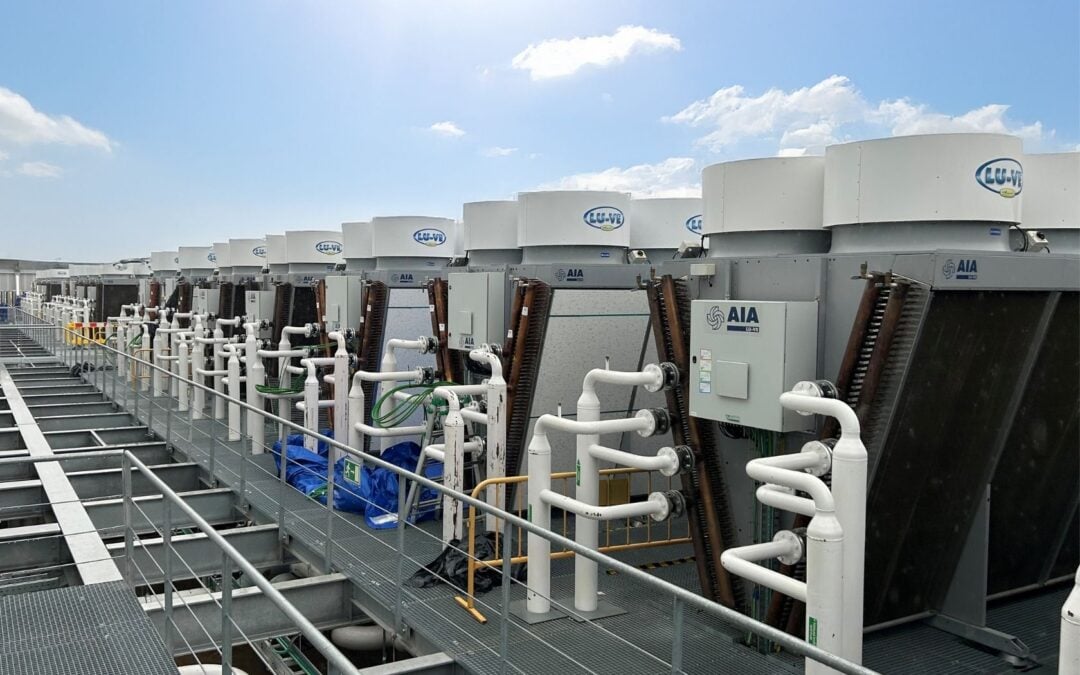 Data center installation in Madrid, Spain