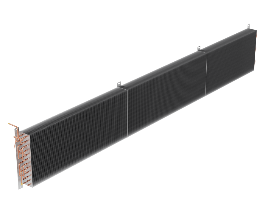 Negative temperature islands and horizontal cabinets
