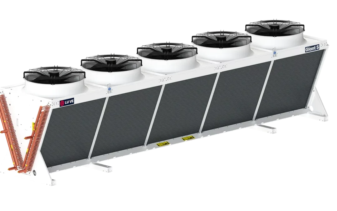 Giant S UXV-TS – Hi-Tech V-shape Commercial CO₂ Gas Coolers