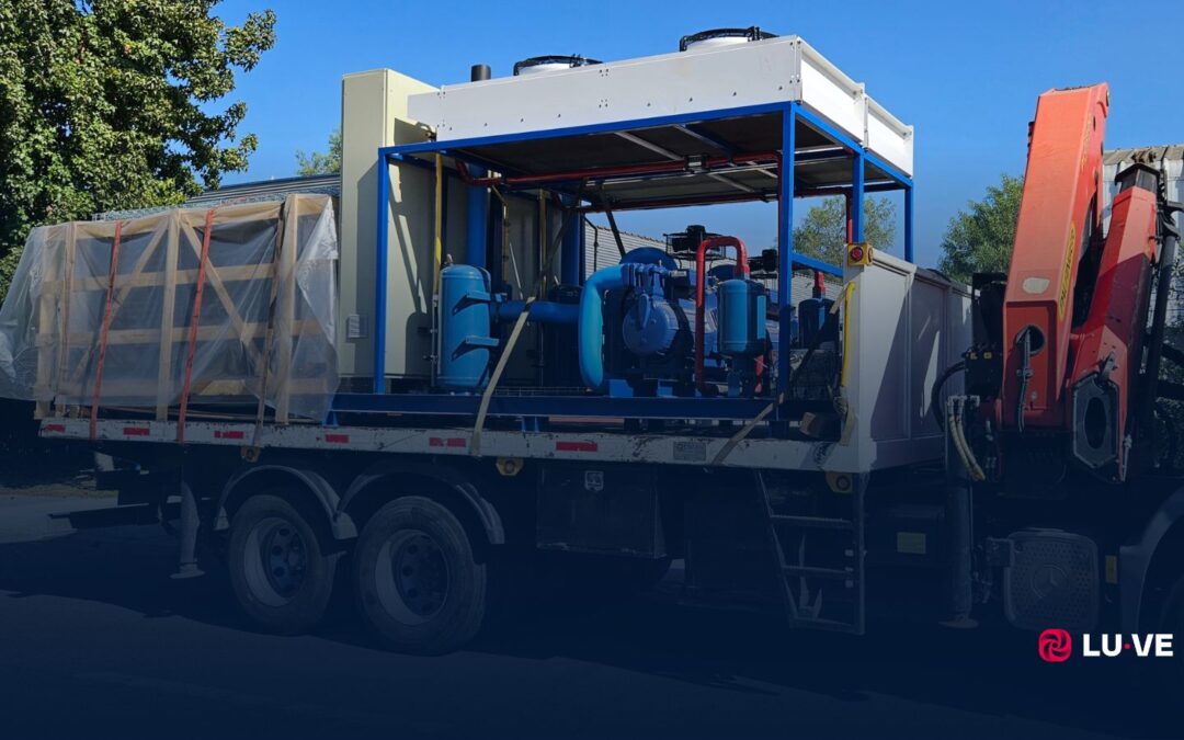 A2L-based cooling system for an industrial distribution center in Chile