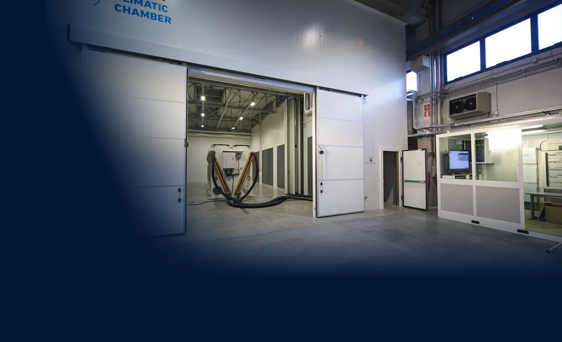 LUVE climatic chamber-liquid dry coolers performance testing