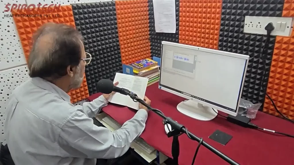 LUVE Spirotech digital library for blinds LUVE Spirotech supports initiative to create a digital library for visually impaired people in India